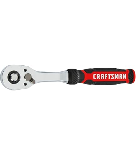 Amazon | CRAFTSMAN ロープロファイルラチェットレンチ 1/4